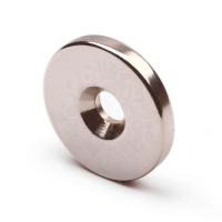 Неодимовый магнит диск 20х3 мм с зенковкой 4.5/7.5