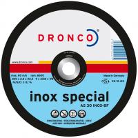 Отрезной диск  AS 30 INOX 230х2,5х22,23 DRONCO (Ка
